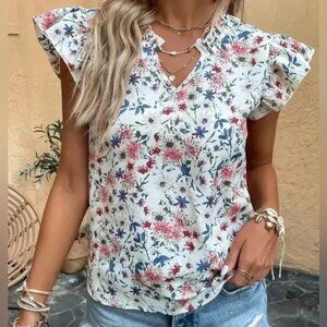 Floral Blouse Size 12